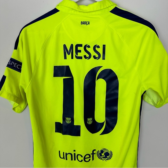 Nike Barcelona 2014/2025 Third Kit Jersey Messi Barca - Picture 10 of 14